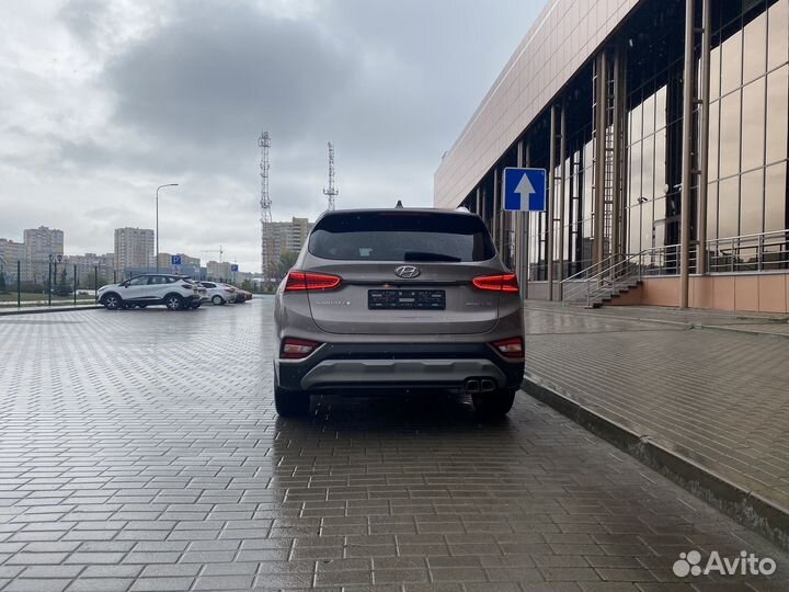 Hyundai Santa Fe 2.2 AT, 2020, 41 000 км
