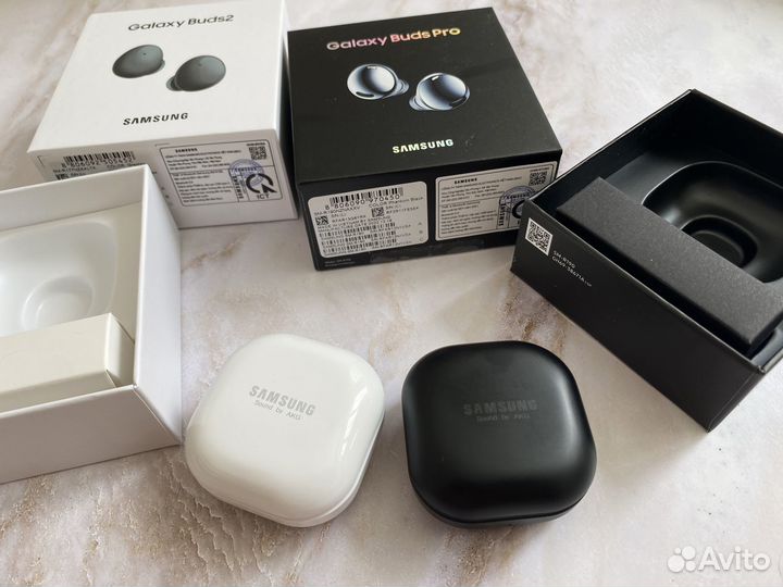 Наушники Samsung Galaxy Buds 2, Buds Pro