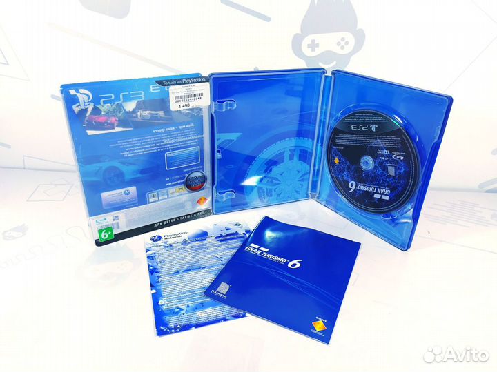 PS3 Gran Turismo 6 Юбилейное изд. Steelbook б/у