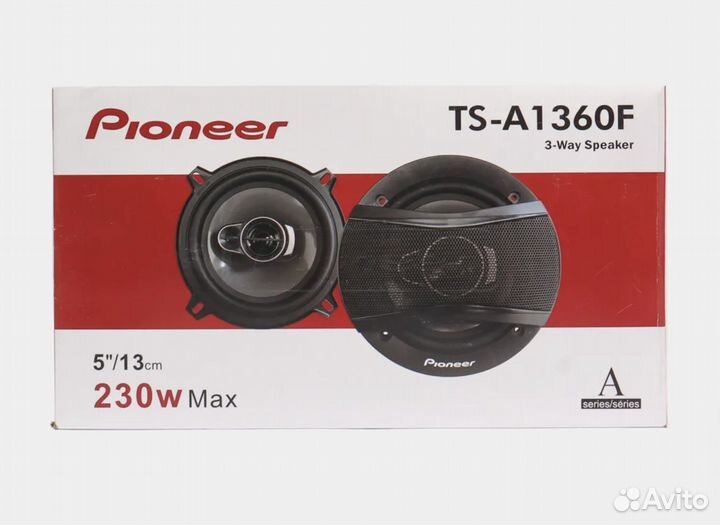 Автомобильные динамики Pioneer TS-A1360F 13см