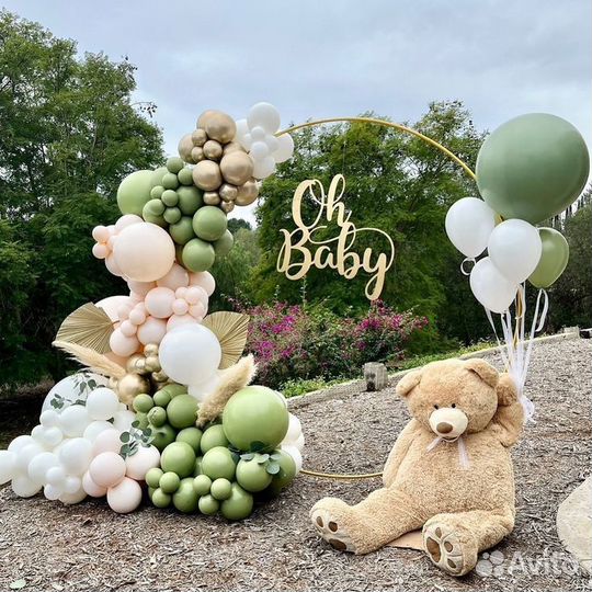 Фотозона, гирлянда из шаров