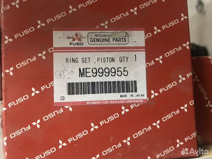 Кольца поршневые D118,0 6D16 std ME999955 Mitsubis