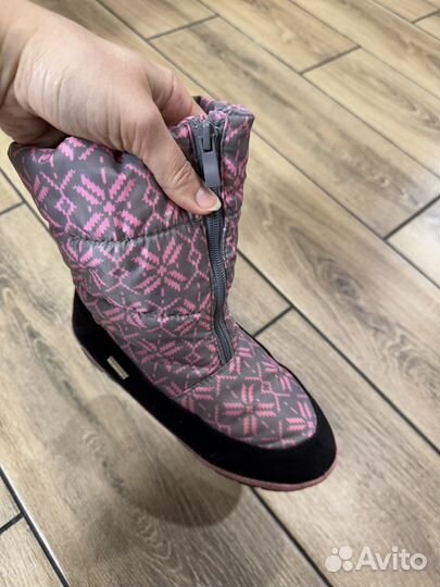 Дутики зимние для девочки 36