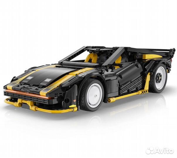 Конструктор спортивный автомобиль Турбо-V 1/10 168