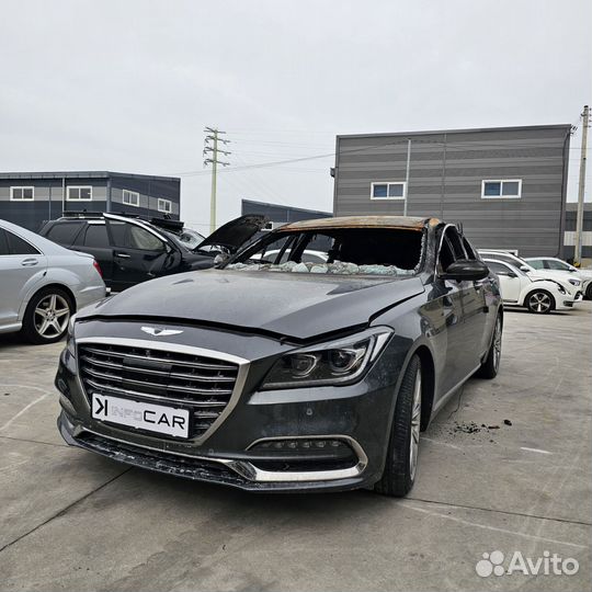 Genesis G80 3.3 AT, 2017, битый, 65 000 км