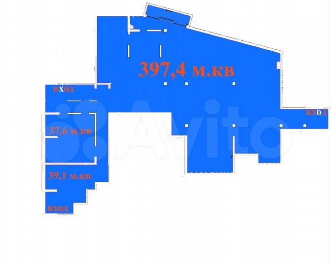 Торговая площадь, 450 м²