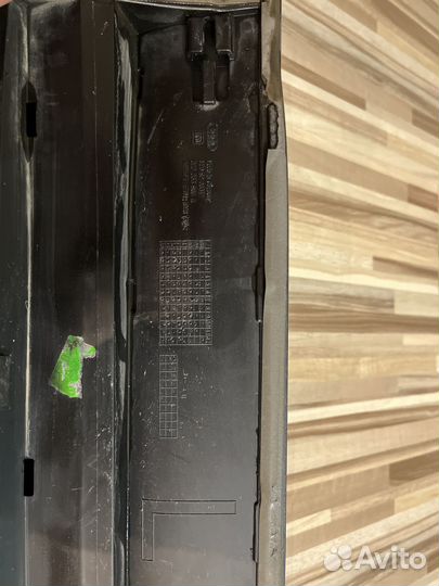 Накладка задней двери Audi q5 8R 2008-2017 s-line