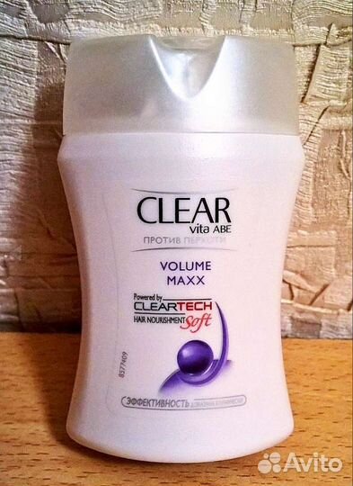 Шампунь clear Volume maxx флакончик по 50мл. Новый