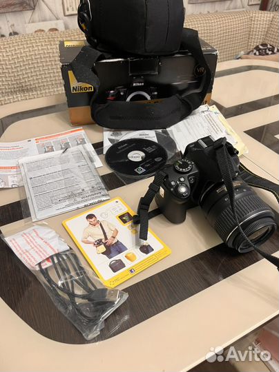 Зеркальный фотоаппарат nikon d3000 kit 18-55