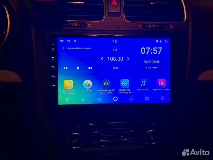 Магнитола volkswagen golf android