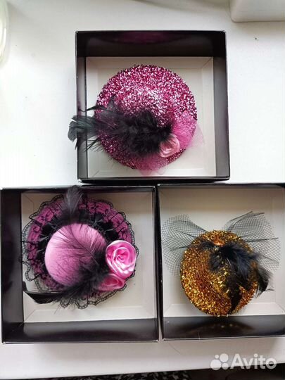 Декоративные шляпки LivCo Corsetti