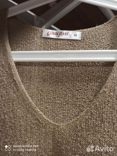 Удлиненная майка трикотажная