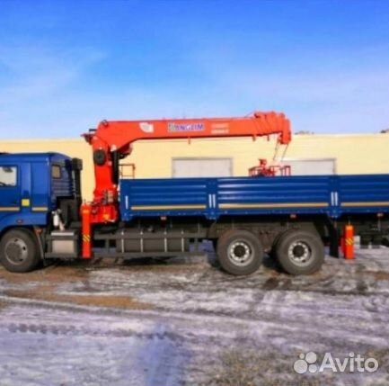 Манипулятор Камаз Борт 10 тонн стрела 7 тонн