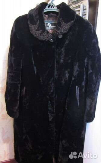 Шуба мутоновая 52 54 размер