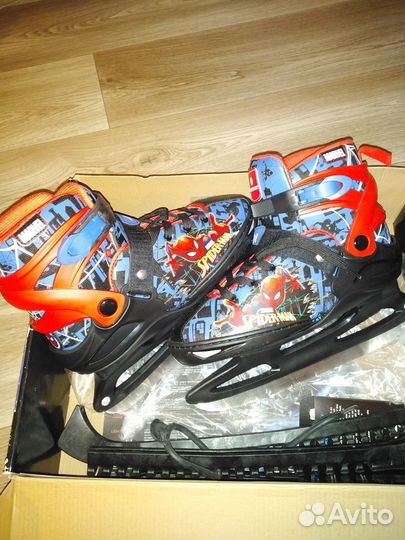 Коньки ледовые раздвижные