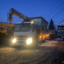 Аренда и услуги манипулятора, стрела 6.3 т, 16 м, борт 10 т, 6.2 м, Павловская Слобода