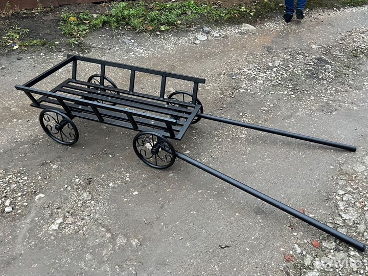 Телега декоративная