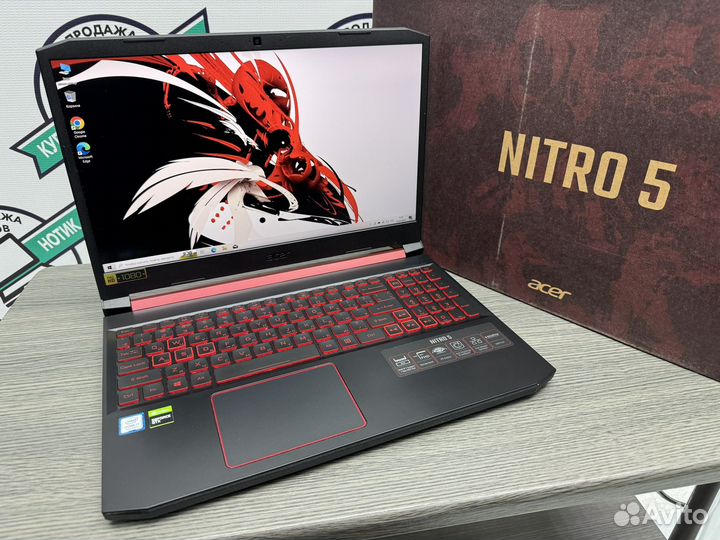 Игровой acer 12 ядер core i7-9750 16Gb GTX1650 SSD