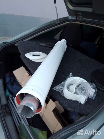 Дымоход коаксиальный антилед