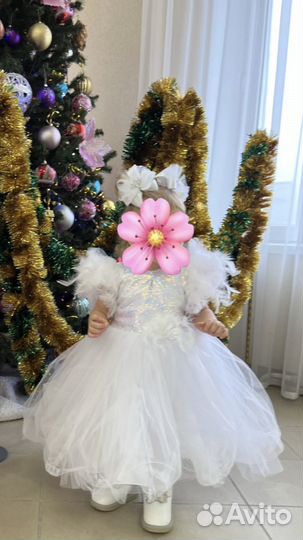 Новогоднее платье для девочки 92 98