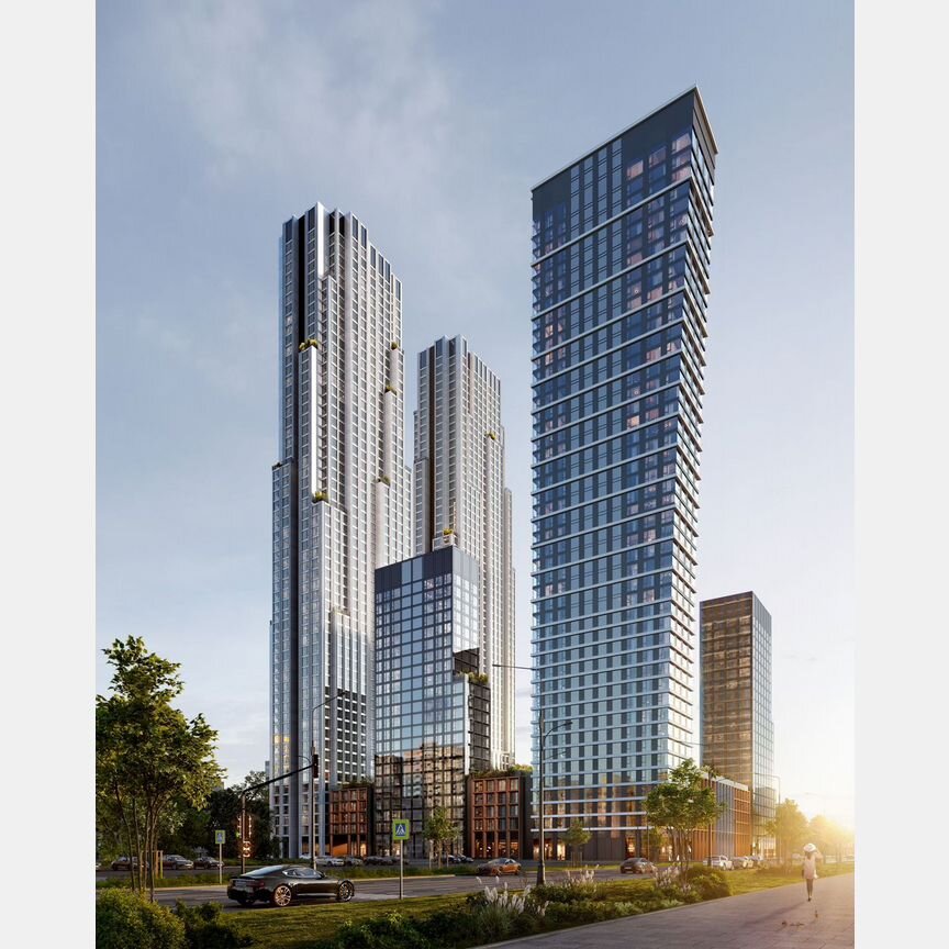 2-к. квартира, 73,5 м², 34/46 эт.