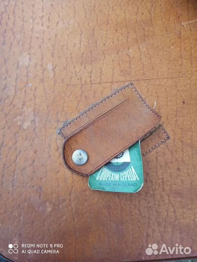 Чемодан кожаный СССР