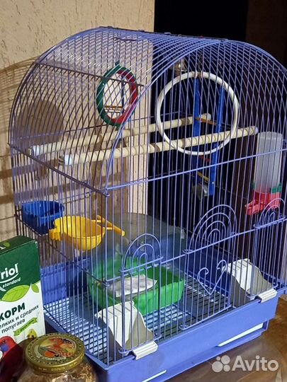 Клетка для волнистого попугая