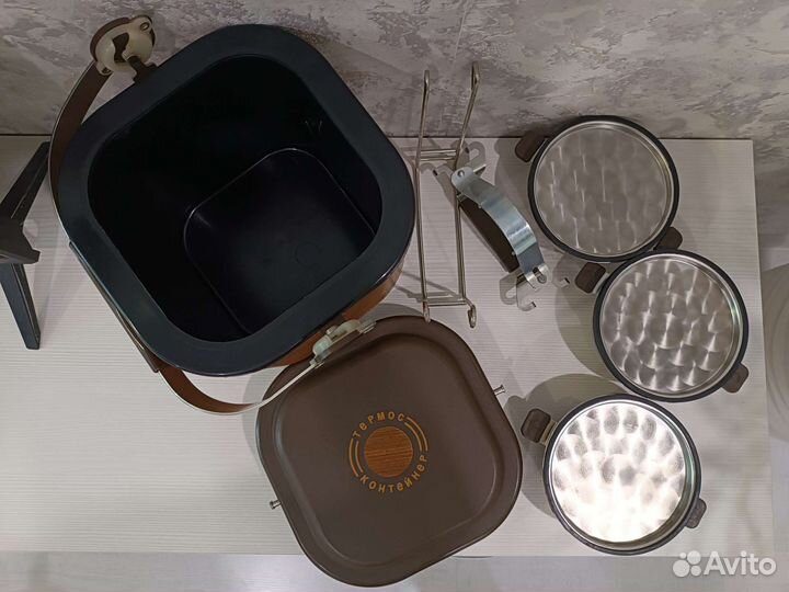 Термос для еды с контейнерами