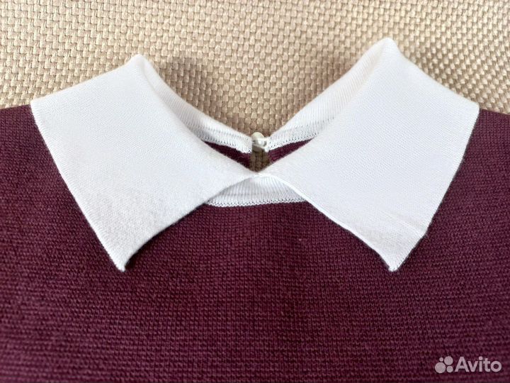 Форма школьная для девочки бордовая р.140-146