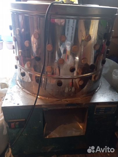 Перосъемная машина для уток гусей