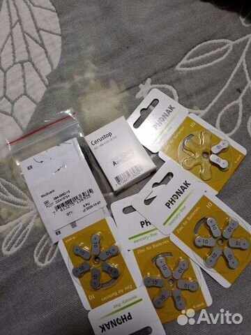 Батарейки для слуховых аппаратов