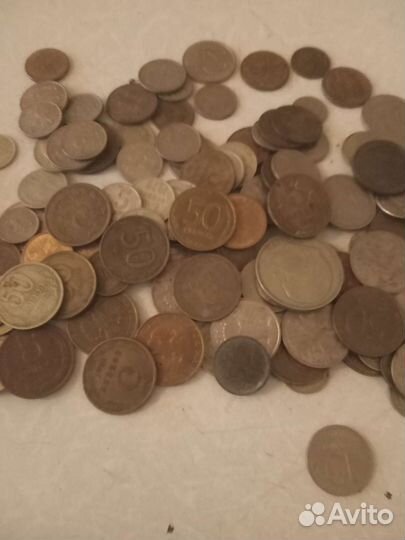 Советский и рассиские манети старые