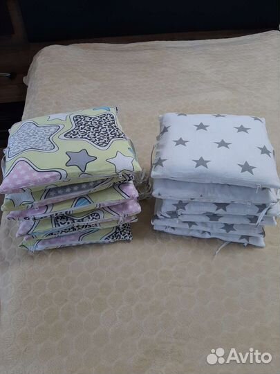 Матрас детский овальный, бортики