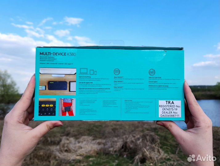 Клавиатура беспроводная Logitech K380. Новая