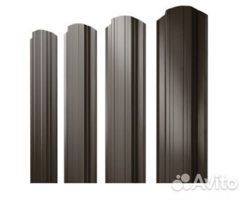 Штакетник Прямоугольный фигурный 0,5 GreenCoat Pur