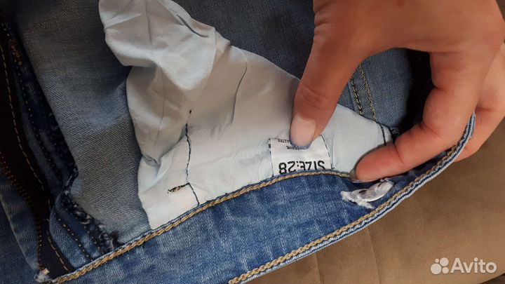 Шорты джинсовые подростковые