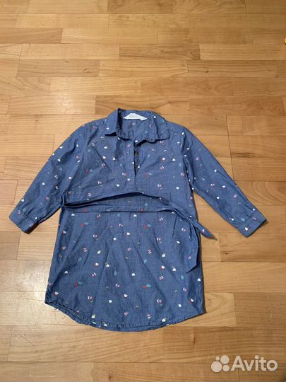 Рубашка платье детская