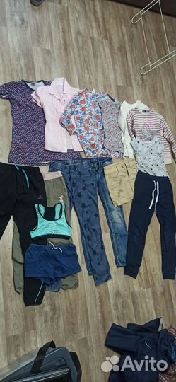 Пакет вещей на девочку от128 до 146
