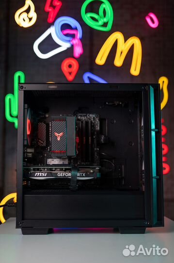 Игровой компьютер Ryzen 5 7500f+ RTX 4070