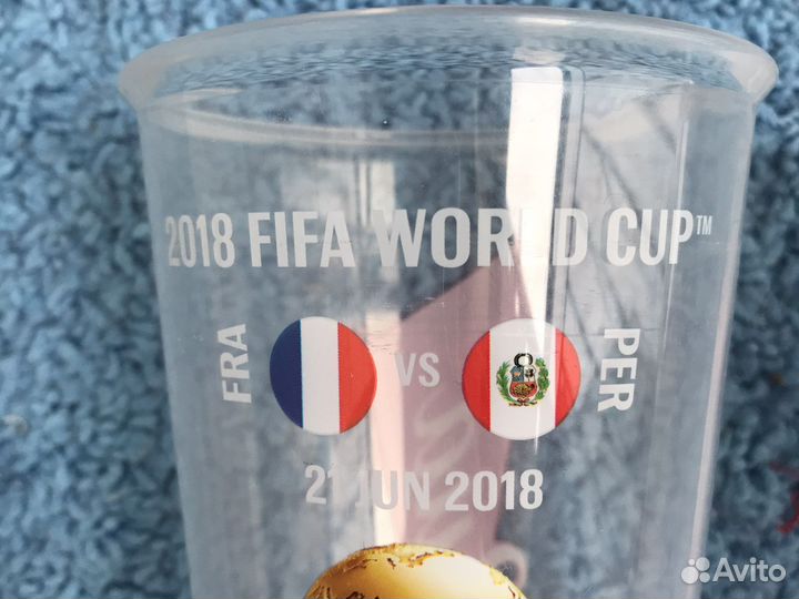 Стакан с чемпионата мира Fifa 2018