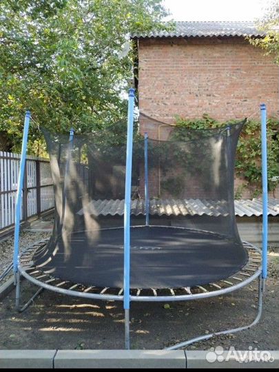 Батут с сеткой бу