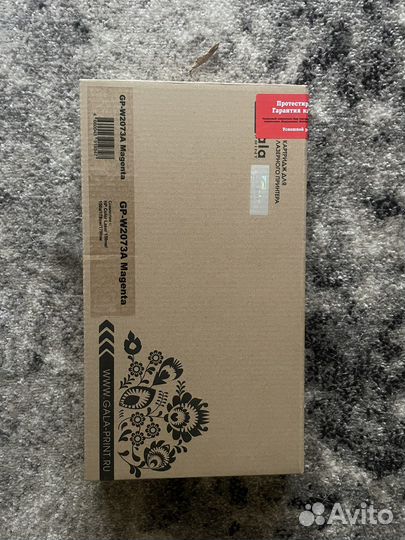 Картридж лазерный W2073A пурпурный