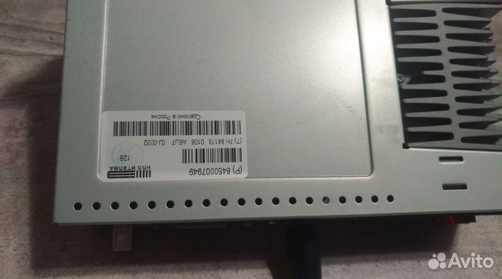 Штатная кнопочная магнитола LADA Vesta