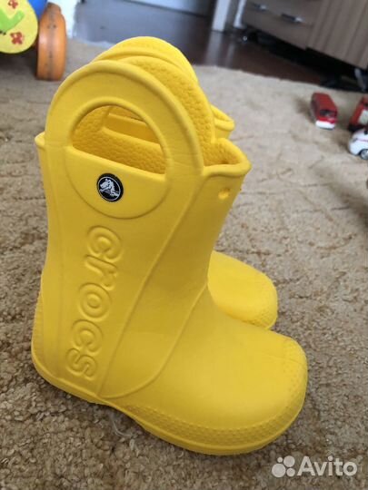 Резиновые сапоги crocs c8