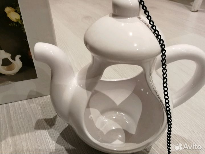 Цветочная в виде чайника подвесного