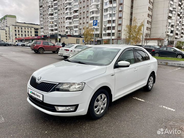 Skoda Rapid 1.6 МТ, 2019, 88 000 км