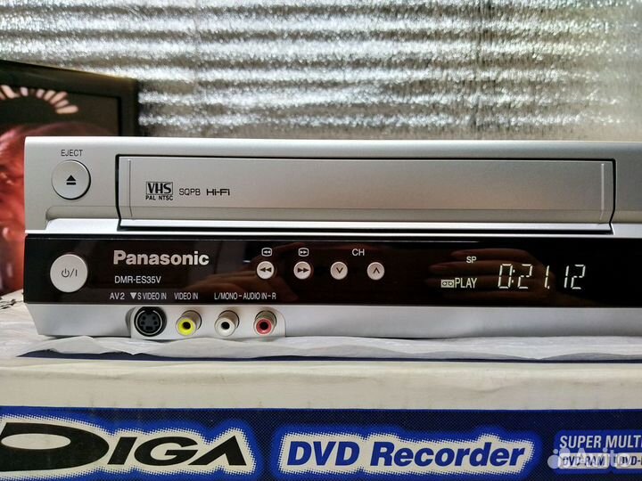 DVD Recorder VCR Panasonic DMR-ES35