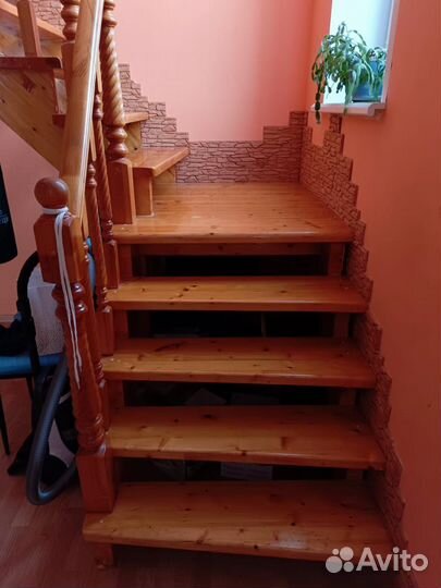 Лестница деревянная бу