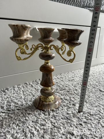 Подсвечник из оникса