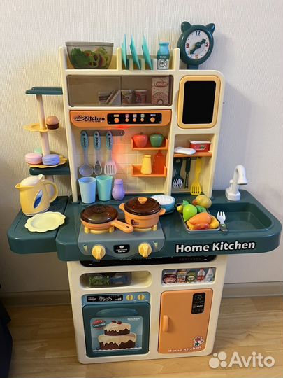 Детская игровая кухня со светом и звуком